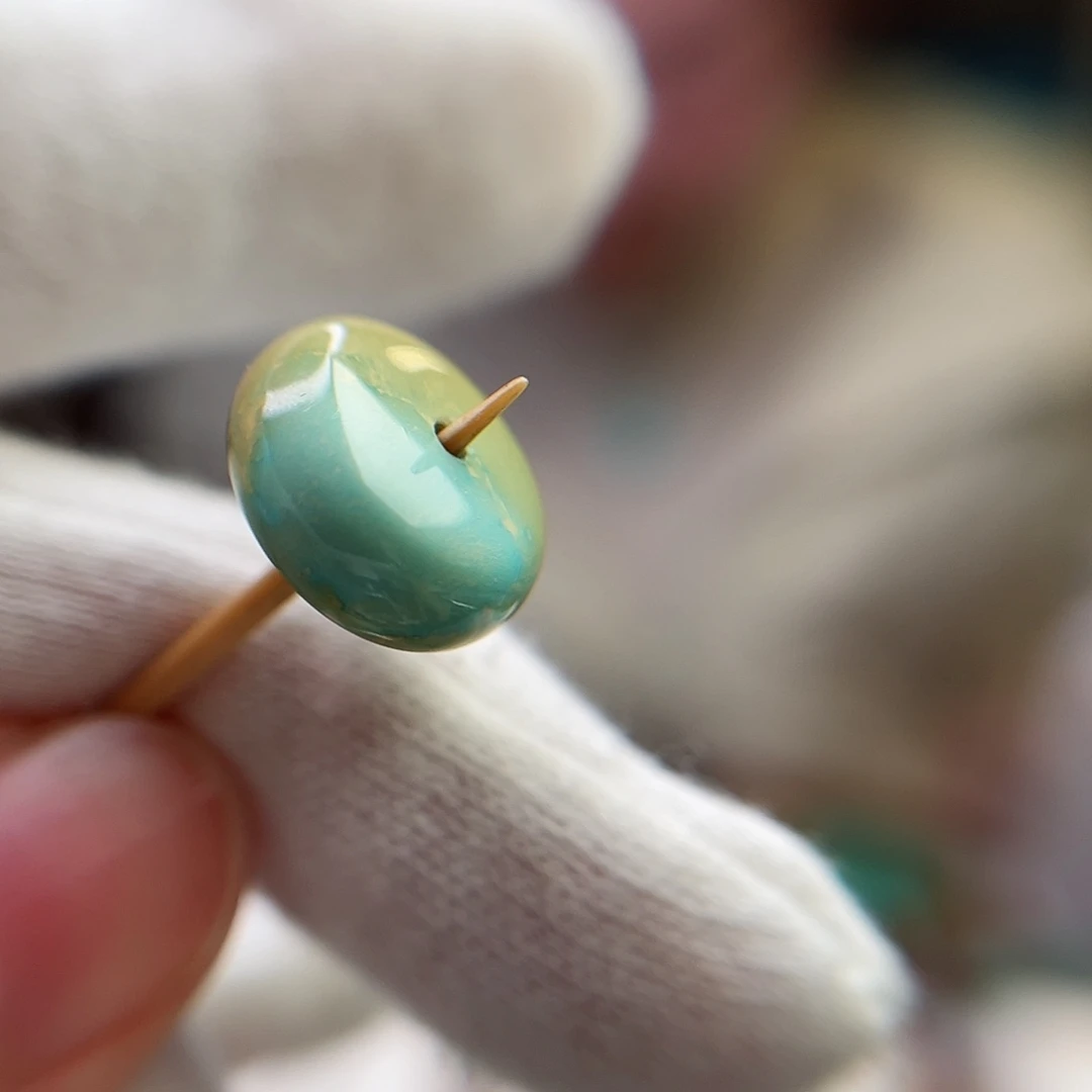 绿松石珠宝奇石未镶嵌14.7