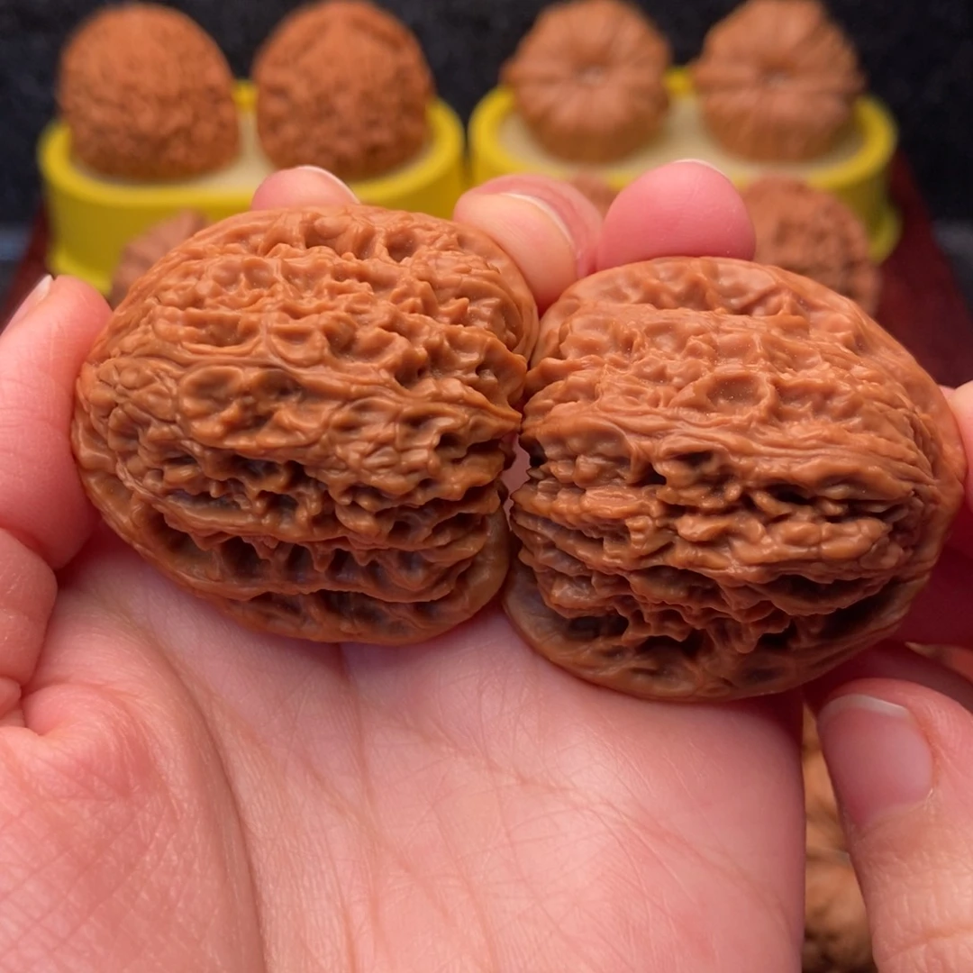 吊坠文玩核桃错***间40三角彊……