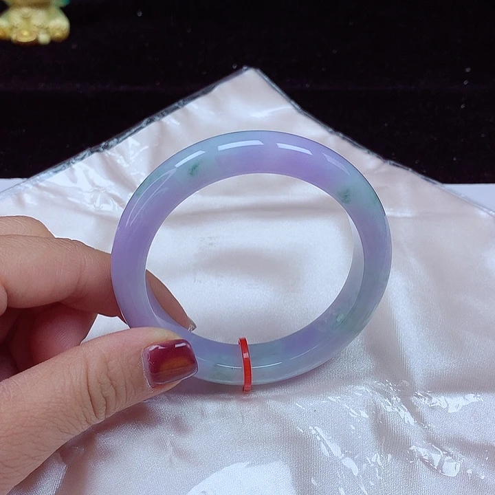 未镶嵌手镯翡翠圈口55