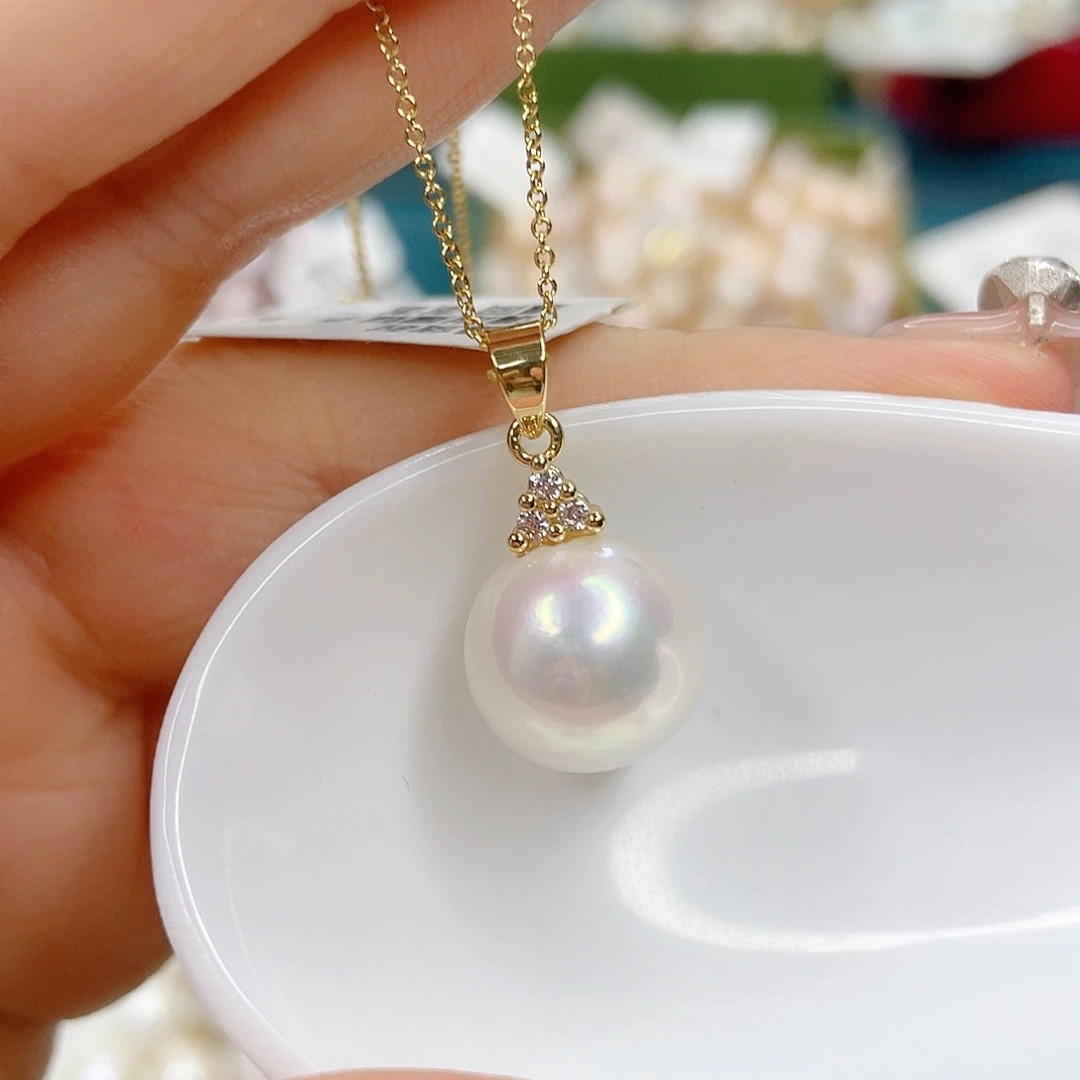 淡水珍珠合金吊坠(赠链)