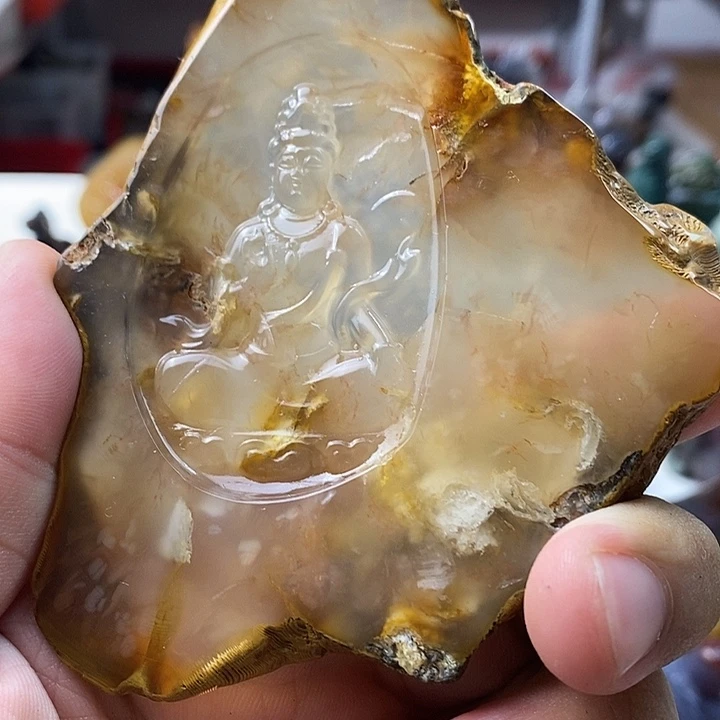 未镶嵌颈饰玛瑙/玉髓