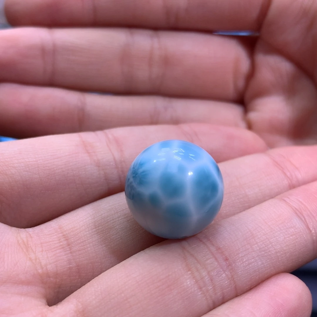 小***欣针钠钙石（海纹石）未镶嵌颈饰