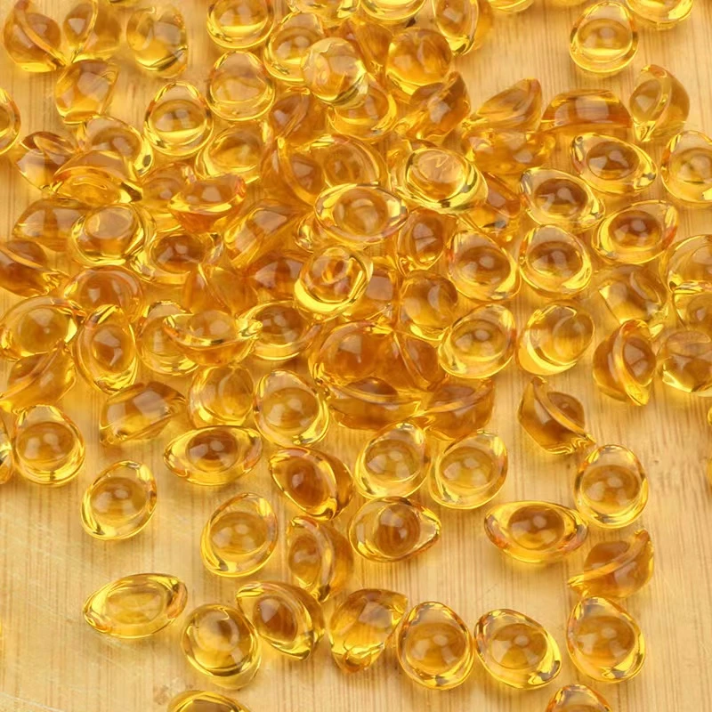 七彩琉璃小元宝  手工DIY 配饰