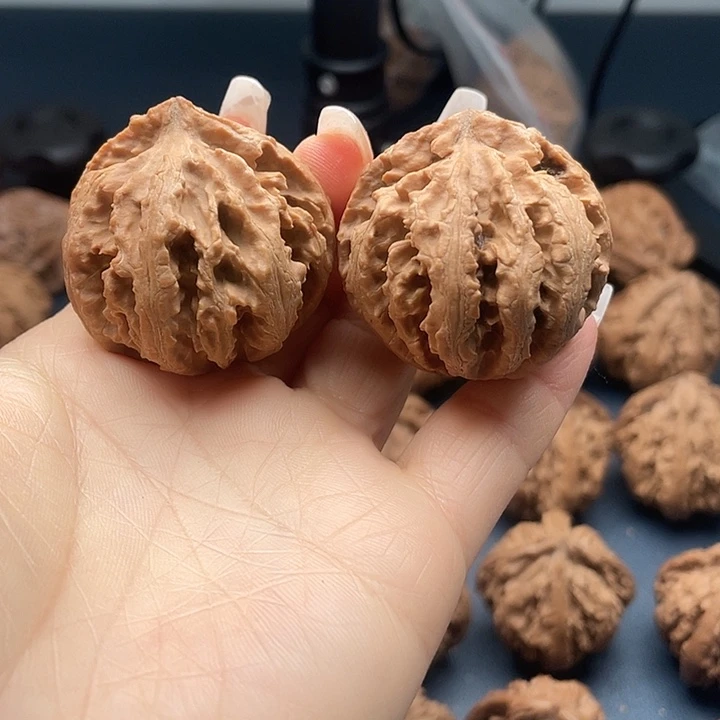 *****龙脊菩提把件秦岭核桃