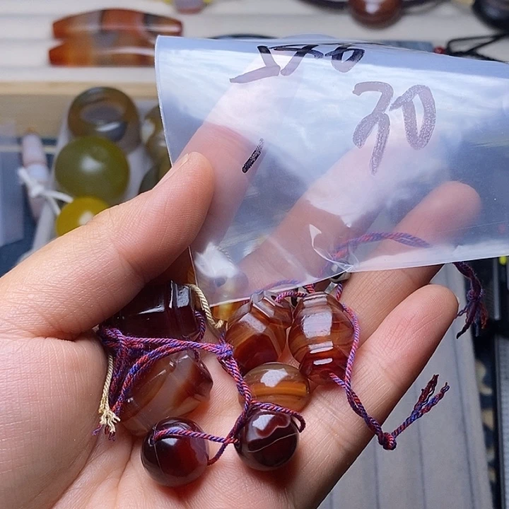 万***伊玛瑙/玉髓合金颈饰