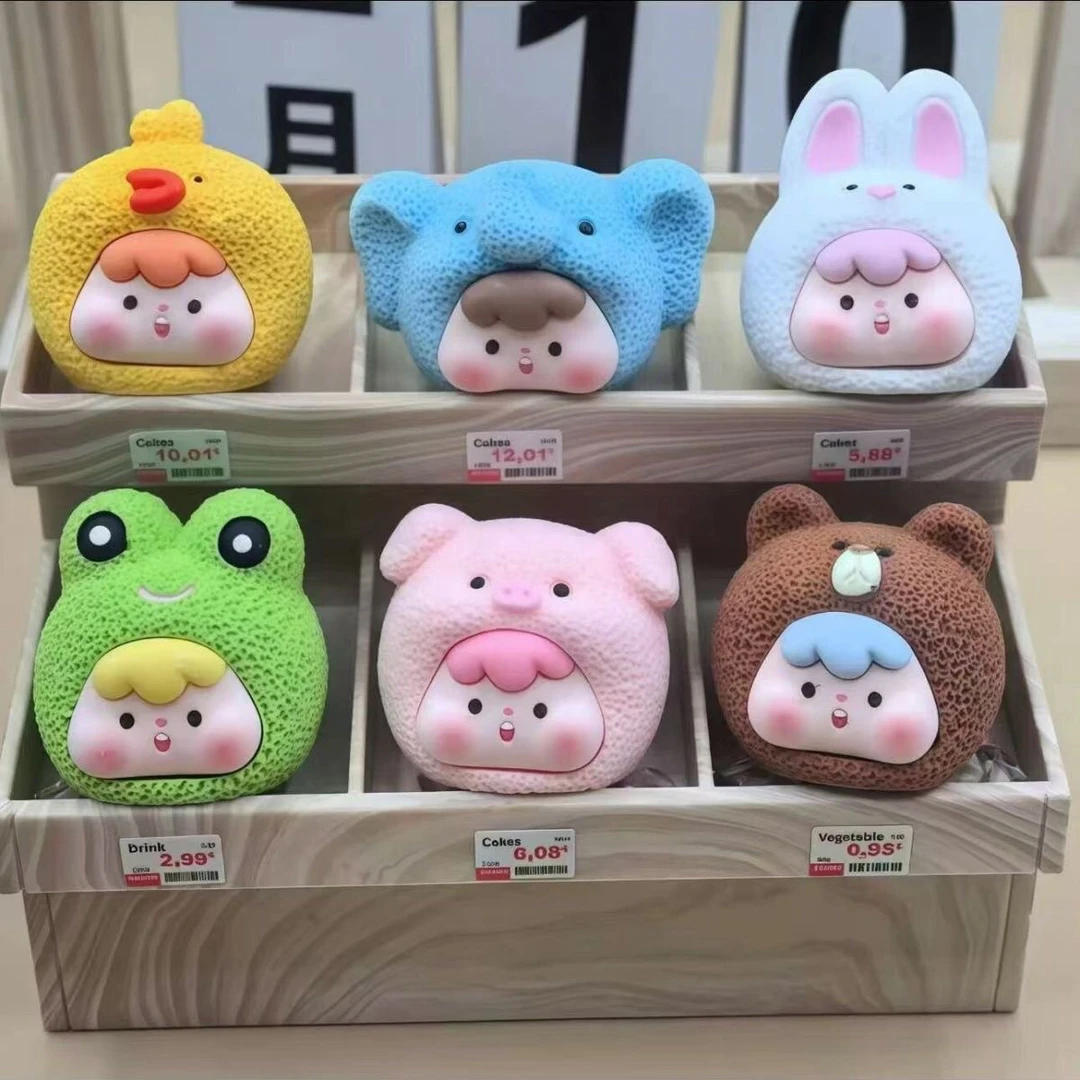 【九宫格+许愿+对对碰】卡通多妹磨砂diy饰品