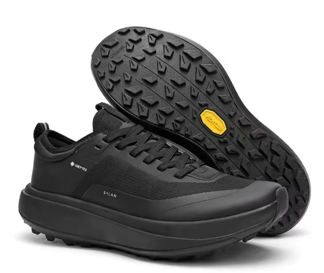 夏季透气防泼水轻便软底高弹户外徒步登山鞋004