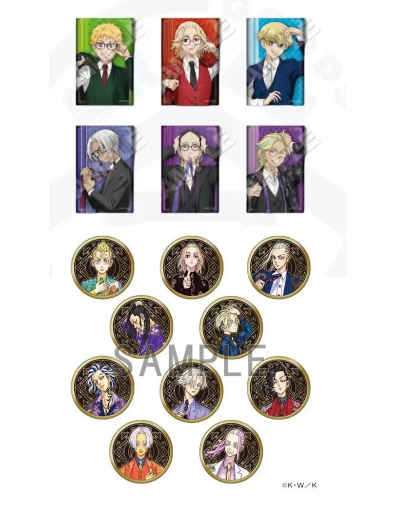 【东京复仇者】GiGO方吧唧/浮雕吧唧  盲盒代拆