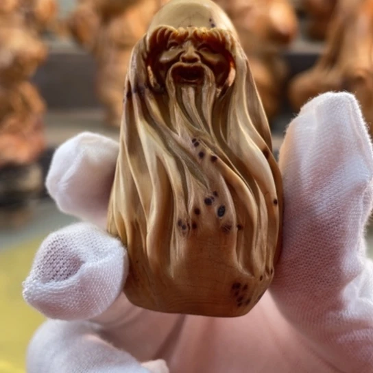 柏木（崖柏）崖柏工艺品手把件