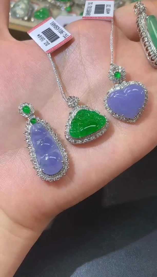 【彩虹盘】翡翠-18K金-多样性发一件-XY-MZJ016|CXQ21