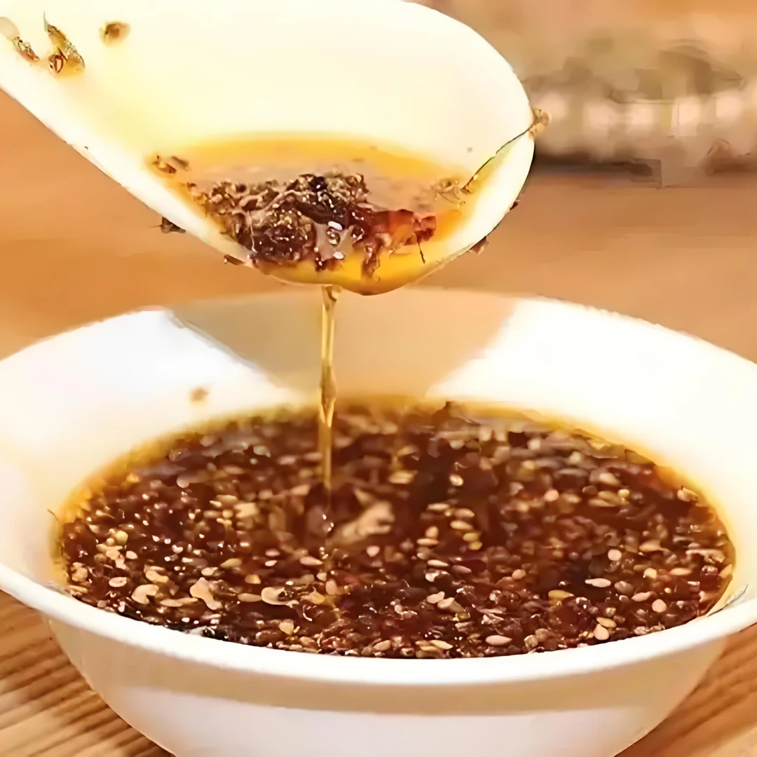 （黄土米妹苗苗）扎蒙葱花胡麻油，香辣胡麻油（包邮）