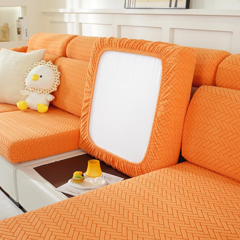 烟凌-四季摇粒简约防尘弹力沙发笠