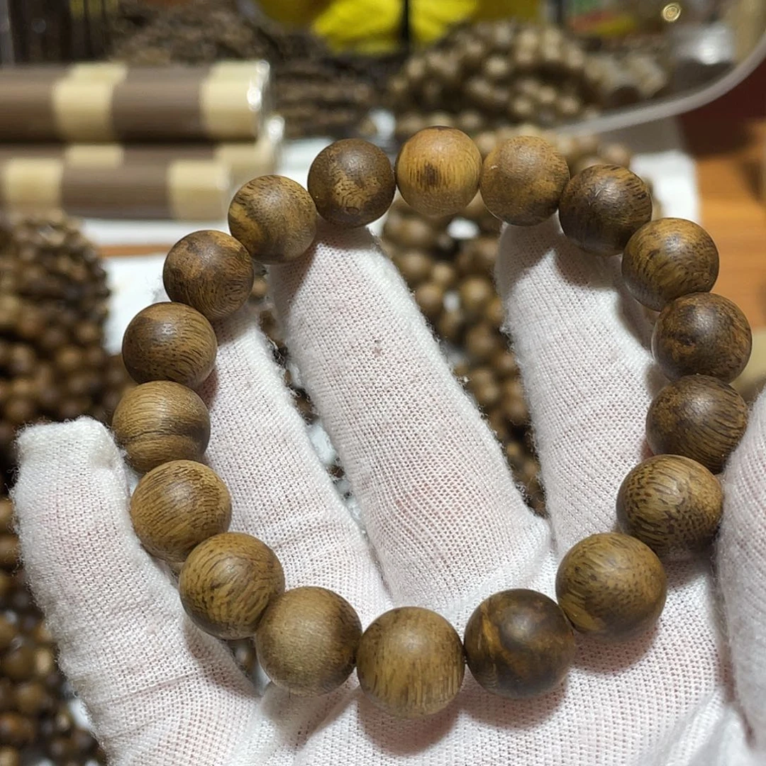 手串沉香12mm瘤疤11克