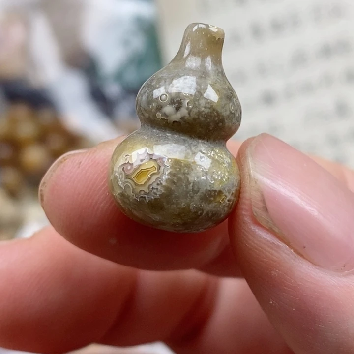 硅化珊瑚（珊瑚玉）未镶嵌颈饰x****5小