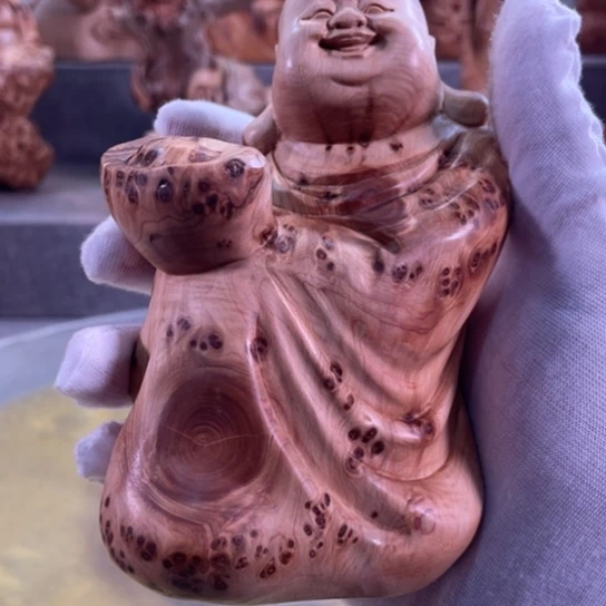阳***心柏木（崖柏）崖柏工艺品手把件