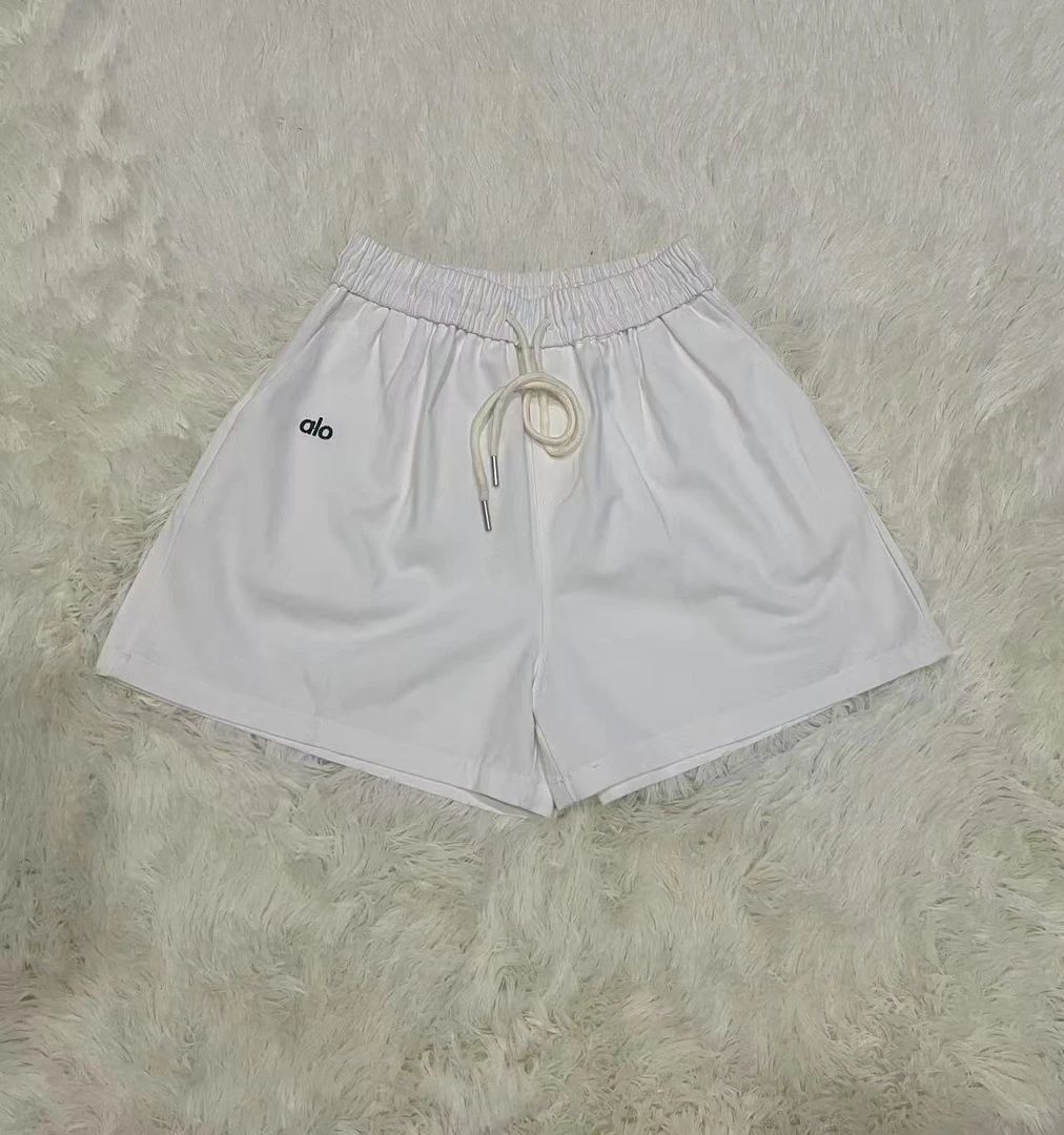 简约短裤潮牌夏季休闲薄款运动宽松绑带多色短裤7147