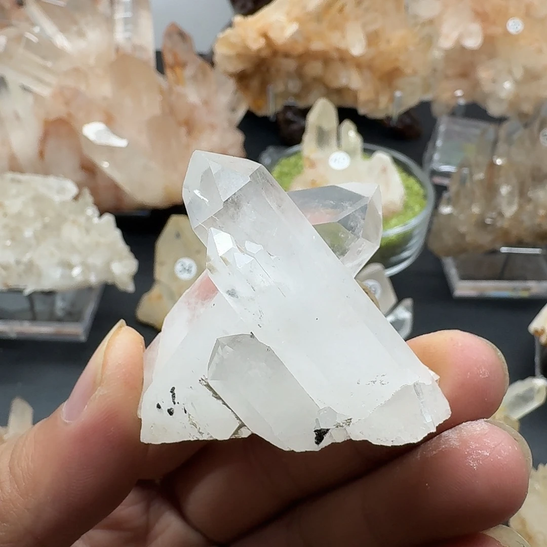 珠宝半成品银S925镶嵌水晶25