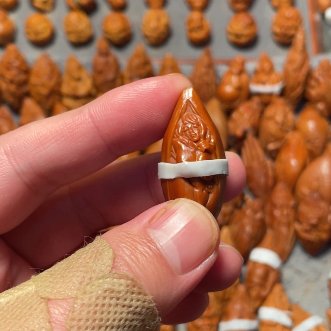 橄榄核手串/手链大漏美女