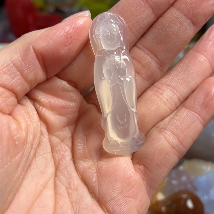 玛瑙/玉髓未镶嵌吊坠(不含链)