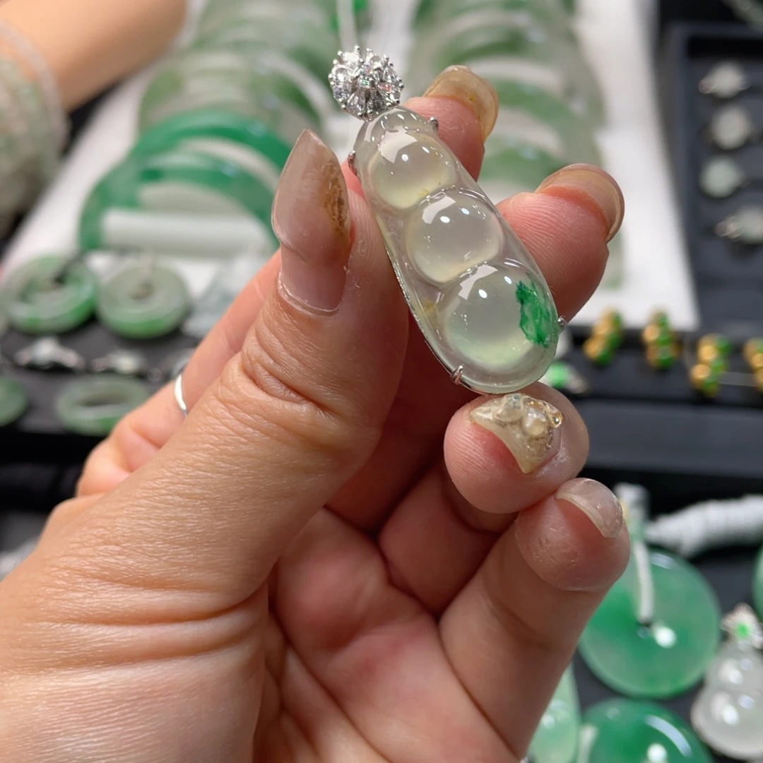 吊坠(不含链)未镶嵌石英质玉