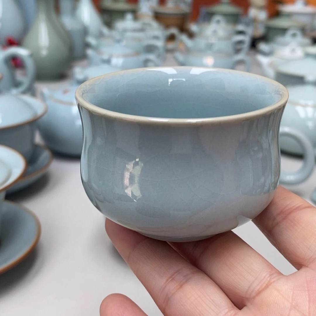 支钉元宝杯带礼盒，