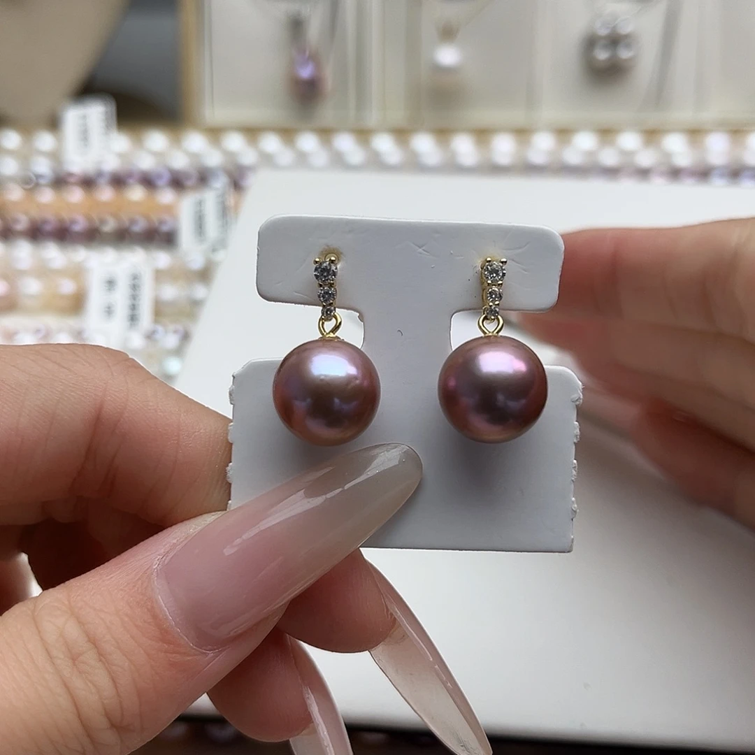 淡水珍珠未镶嵌耳饰