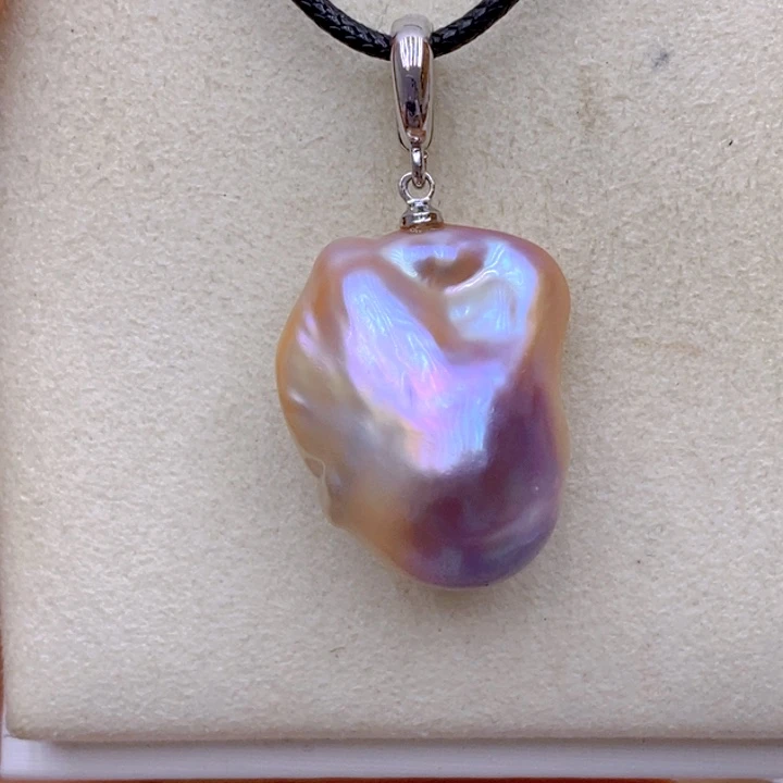 未镶嵌吊坠(赠链)淡水珍珠