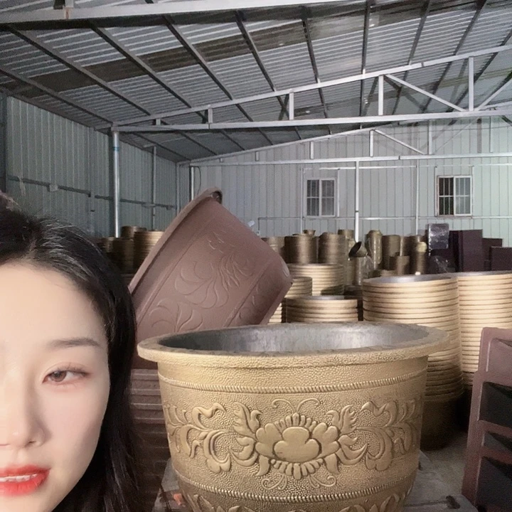 圆形83花盆一个有孔