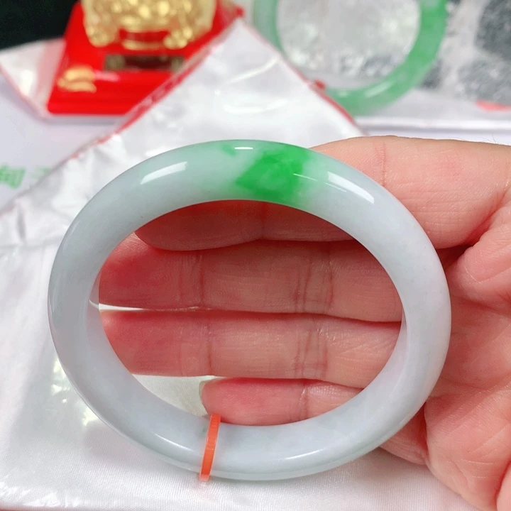 未镶嵌手镯翡翠  编号DH1143 正圈54