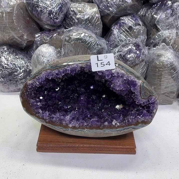 摆件水晶未镶嵌天然紫水晶