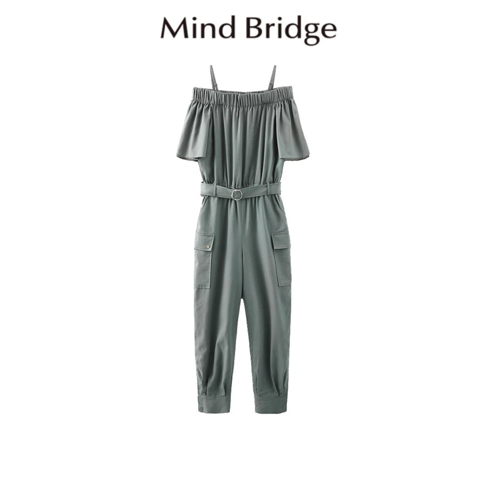 Mind Bridge/心桥显瘦气质休闲裤时尚连体裤MB1871-MUOP325M