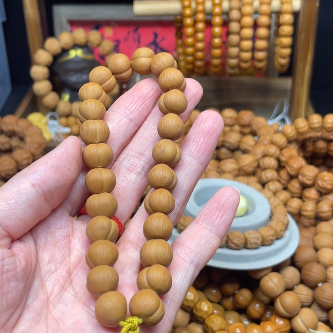 核桃手串/手链橙*呢