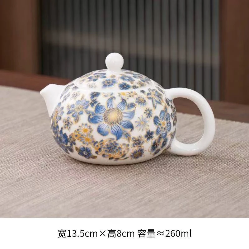 【优品】西施壶金线万花 单壶ZHZ0763