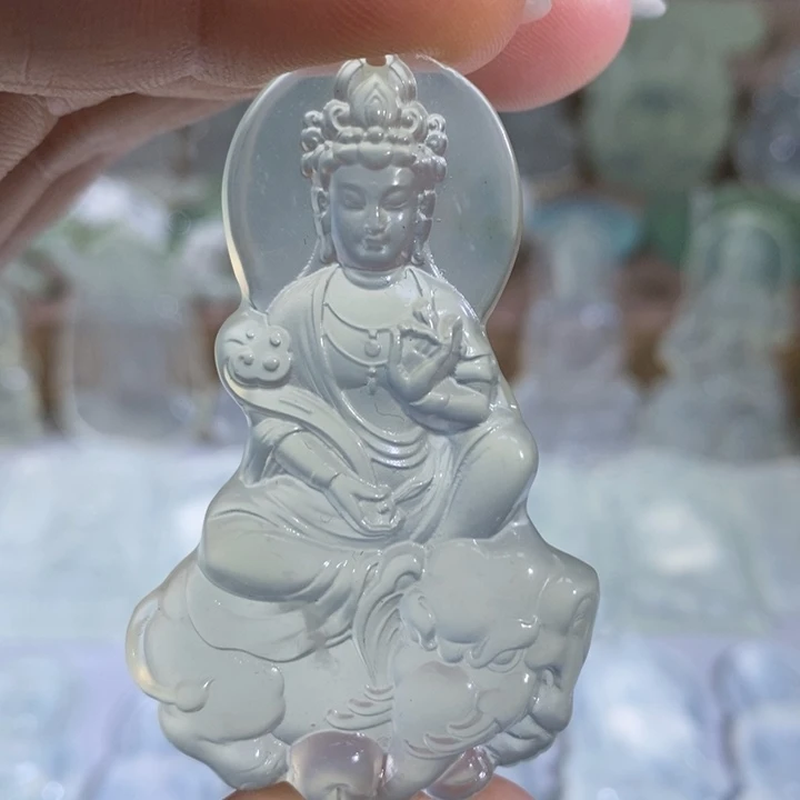 岫玉未镶嵌吊坠吊坠