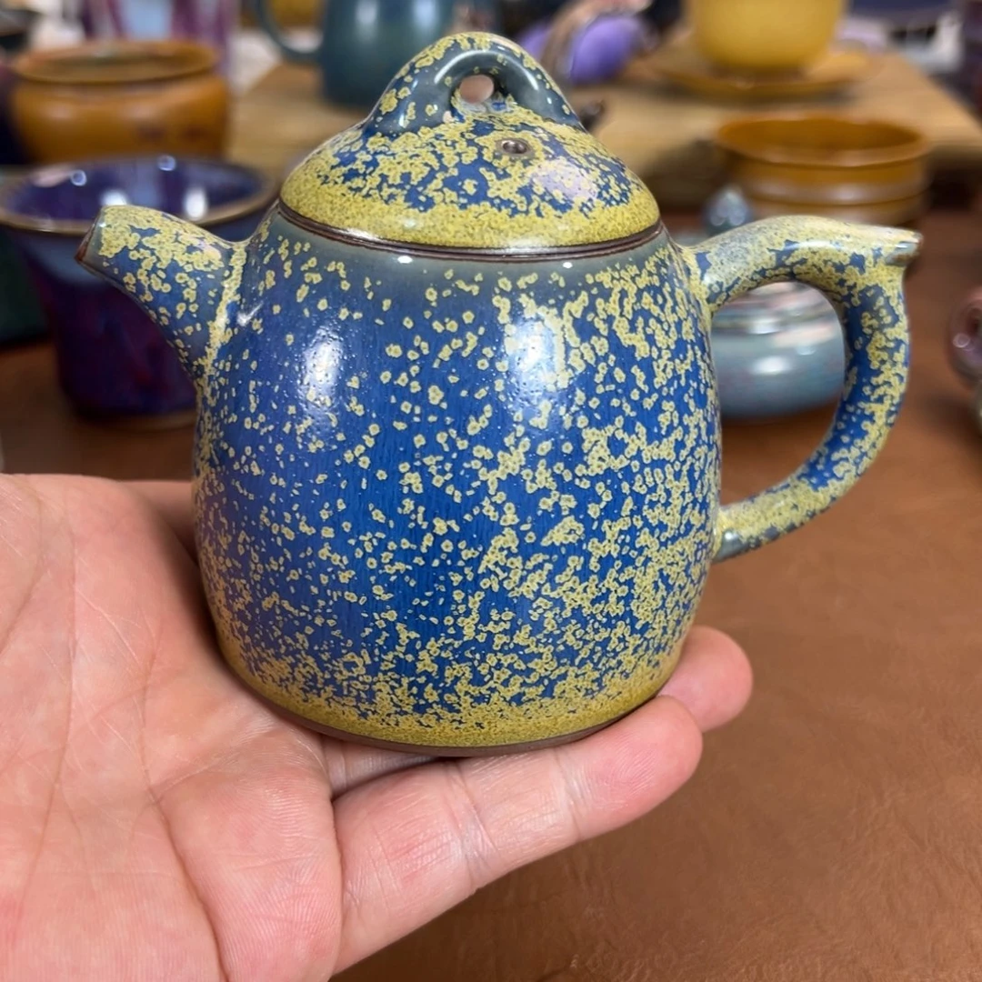 横***树瓷摆件神垕钧瓷高温精品推介