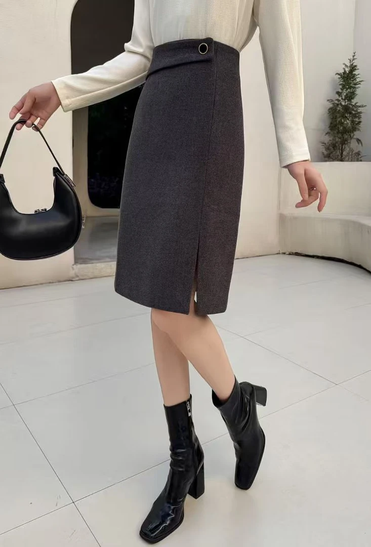 【欧货-高定女装】琴宝精选 百搭 显瘦 时尚 直筒裤KU022