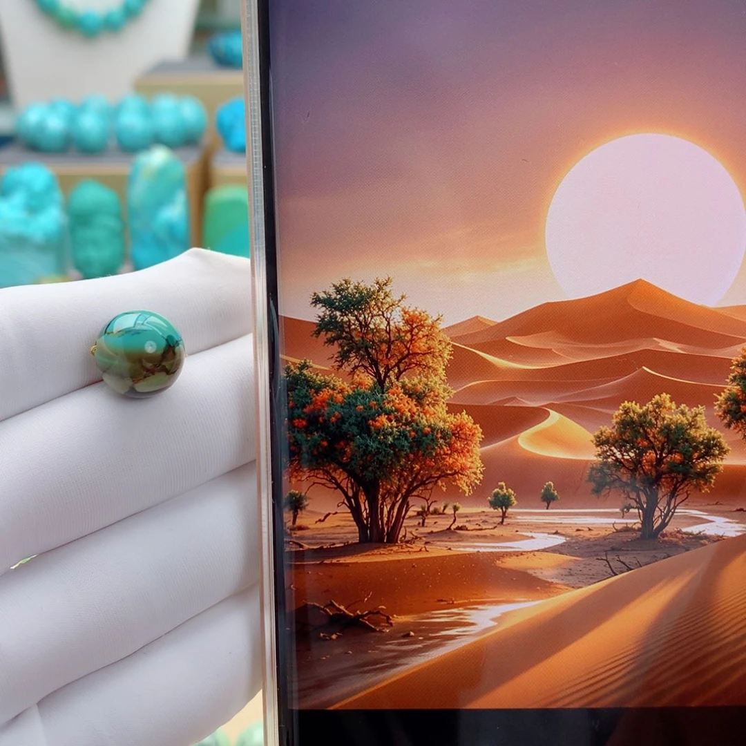 未镶嵌绿松石精品