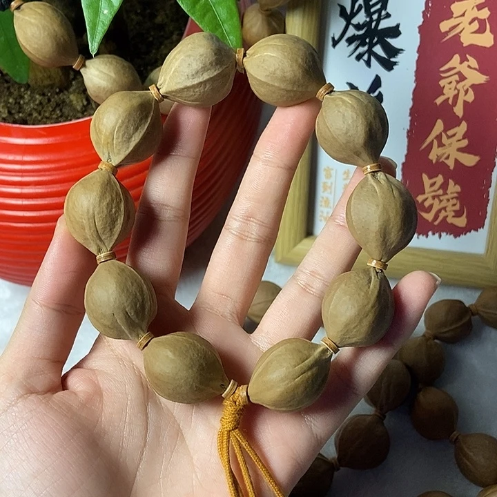 橄榄核手串/手链梅林逸品铁核21✖️28三花鲨鱼背
