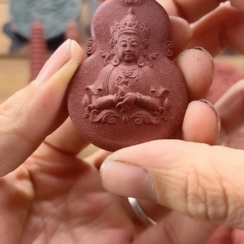 泥塑防疫香方观音姐姐福利价