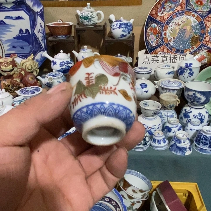 瓷片舶来瓷器满28包邮当日凑单