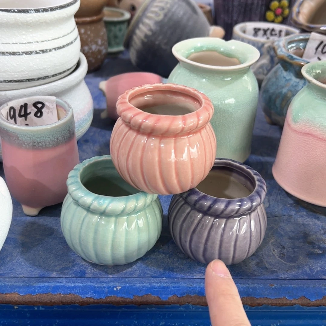 陶瓷多肉小花盆@@