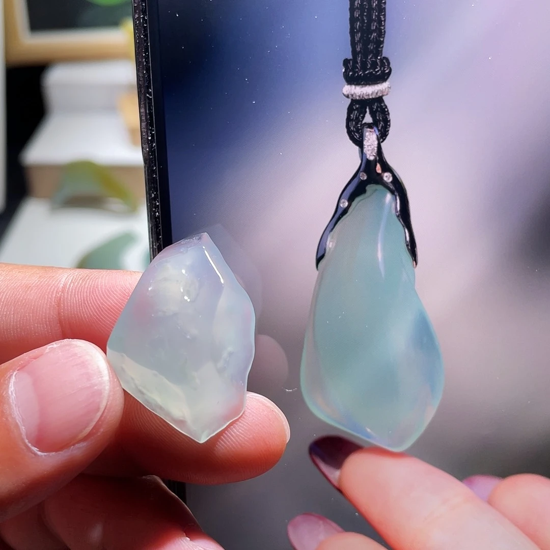 未镶嵌定制翡翠包工