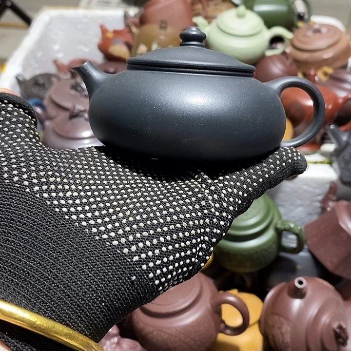 紫砂茶壶微瑕微笑