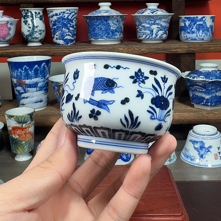 杯现代景德镇陶瓷杯