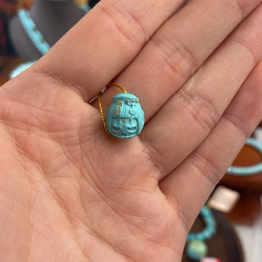 绿松石手链未镶嵌啊呆