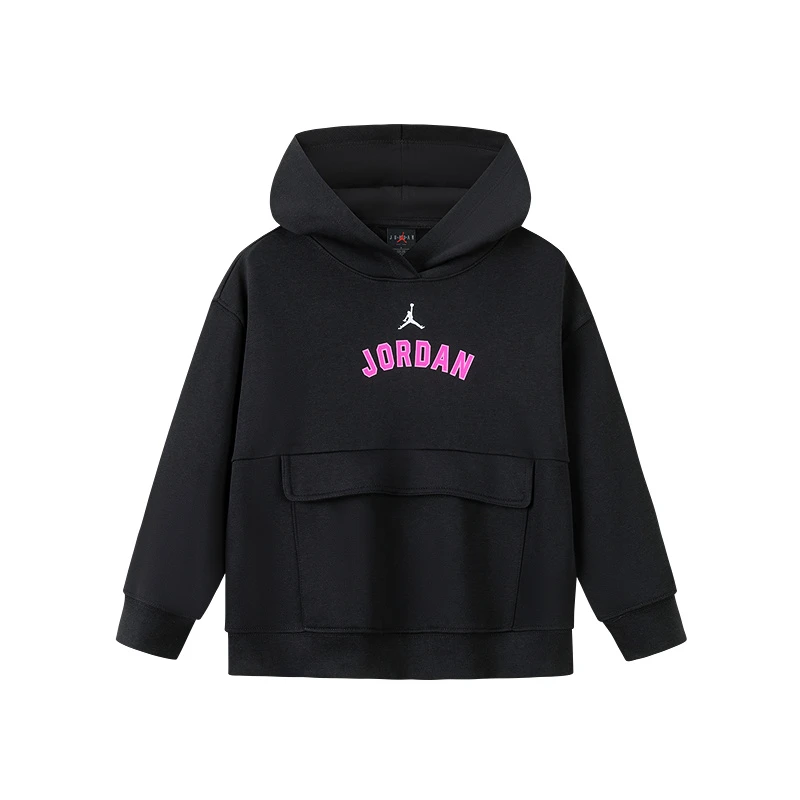 AIR JORDAN儿童童装套头连帽卫衣百搭秋冬款长袖加厚JDG-PO-D480
