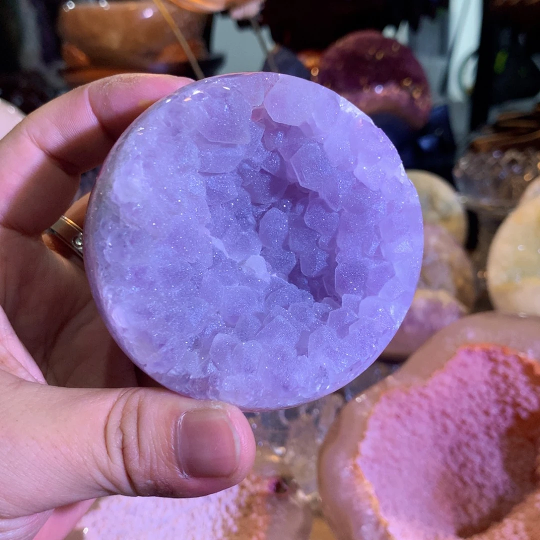 猪***享大型摆件（非配饰）紫晶未镶嵌