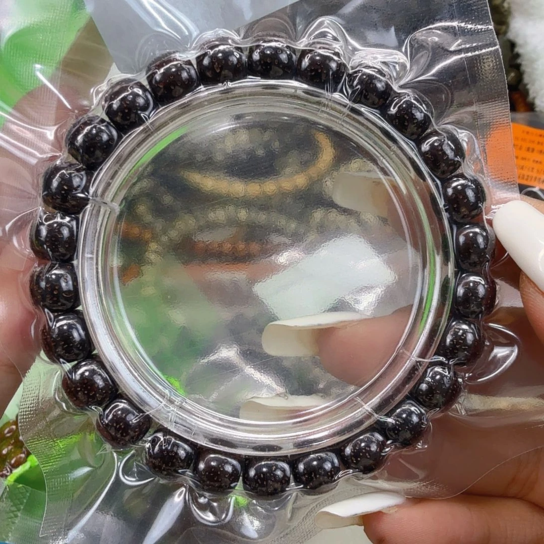 星月菩提手串24傲视黑筋遇华星月菩提98桶，