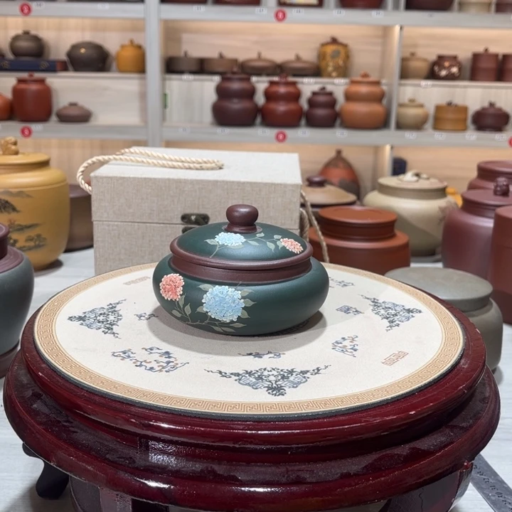 紫砂茶叶罐茶叶罐