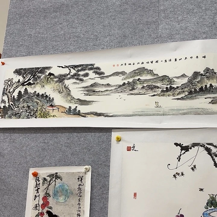 国画天**阳花鸟的翅膀和翅膀是